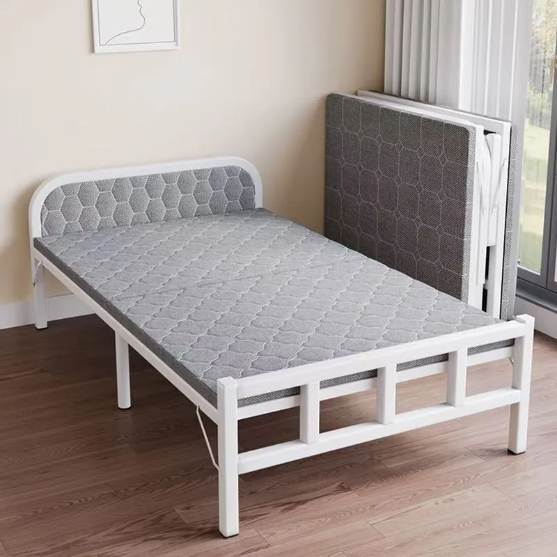 Outdoor Furniture Fabric - Single Folding Bed Outdoor Wrought Iron