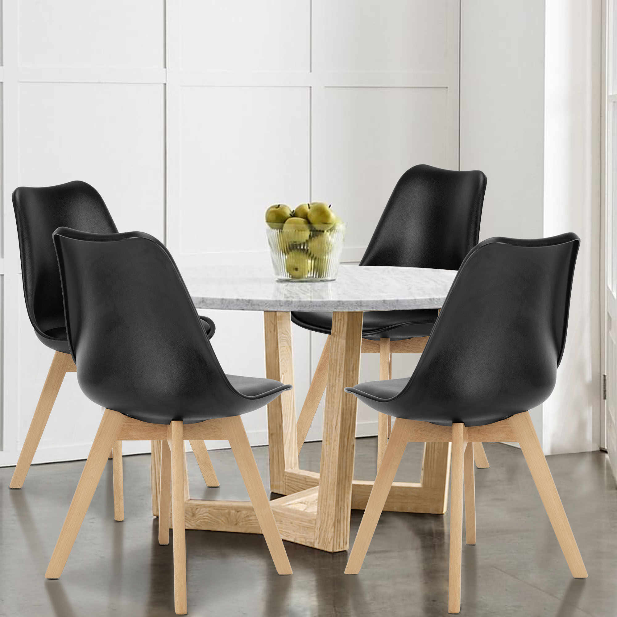 JHK PU Leather Dining Chairs S - огляд і ціна Adirondack Chair Wood