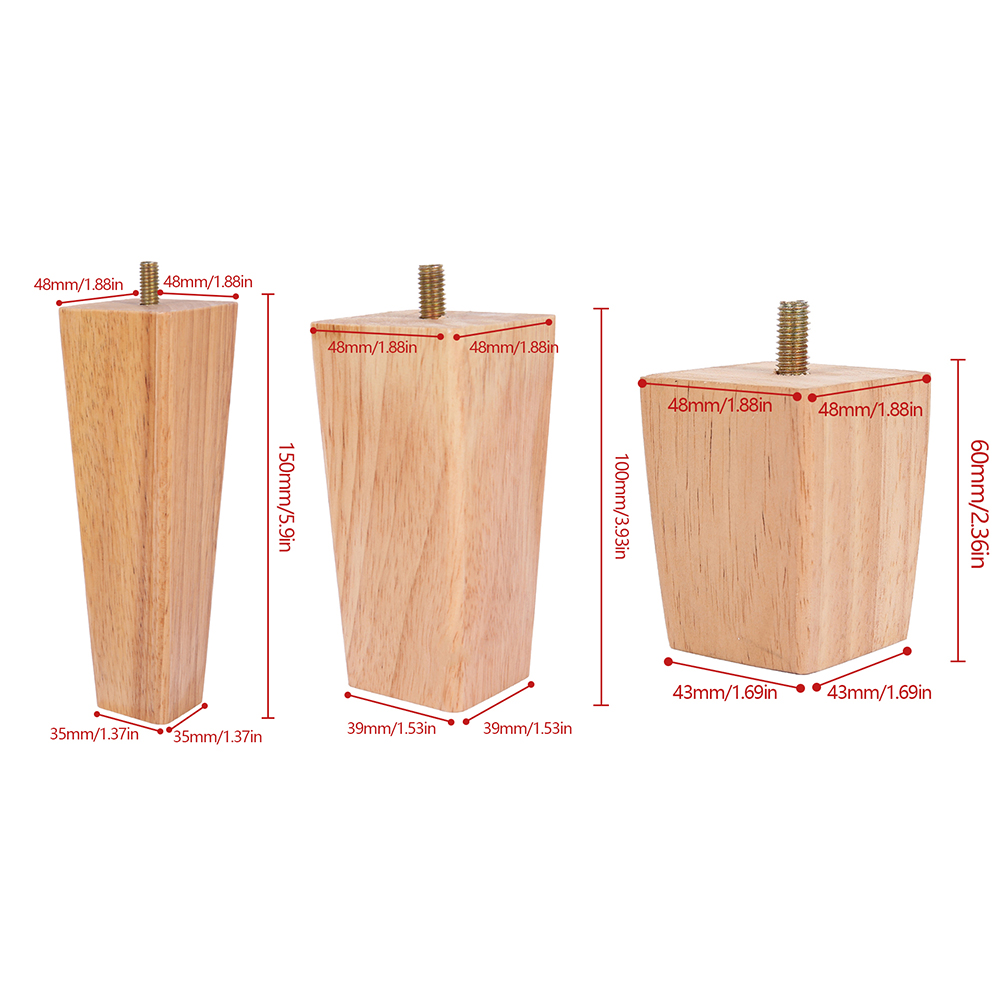 4Pcs 6/10/15cm Solid Wood Furn - огляд і ціна Adirondack Chair Wood