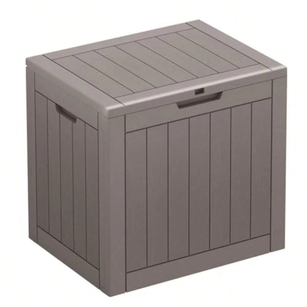 35 Gallon Outdoor Storage Box, - огляд і ціна Outdoor Furniture Weatherproof