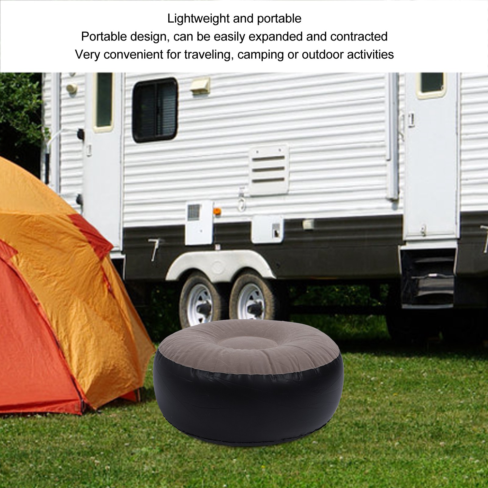 Inflatable Flocking Stool Mult - огляд і ціна Outdoor Furniture Design