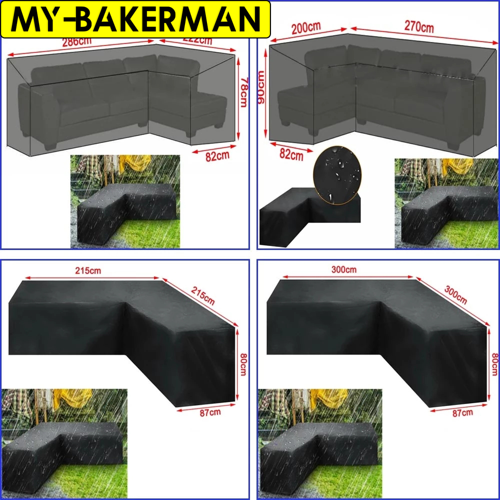 L Shape Furniture Waterproof   - огляд і ціна Outdoor Furniture Fabric Waterproof