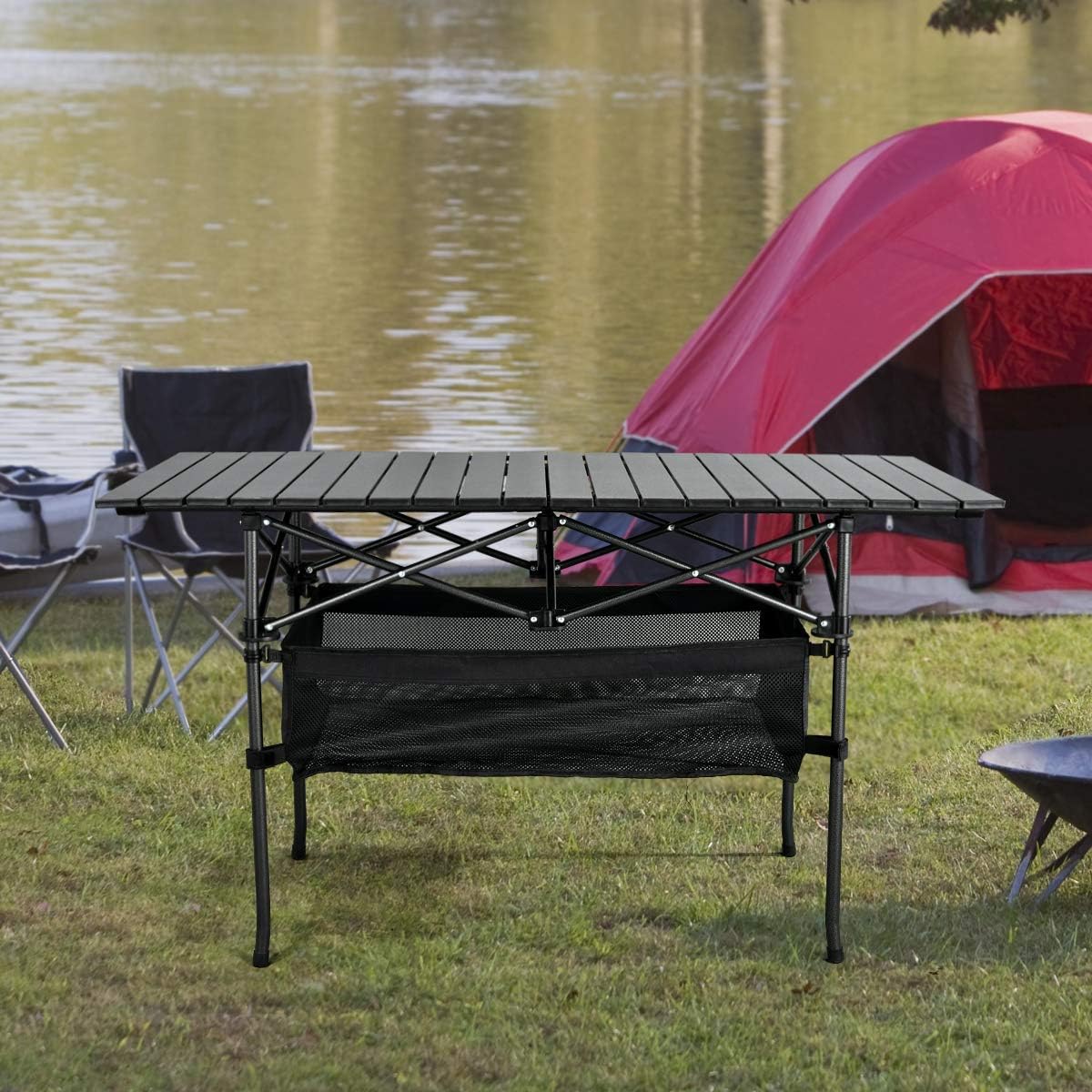 Folding Portable Camp Table Al - огляд і ціна Outdoor Furniture Europe