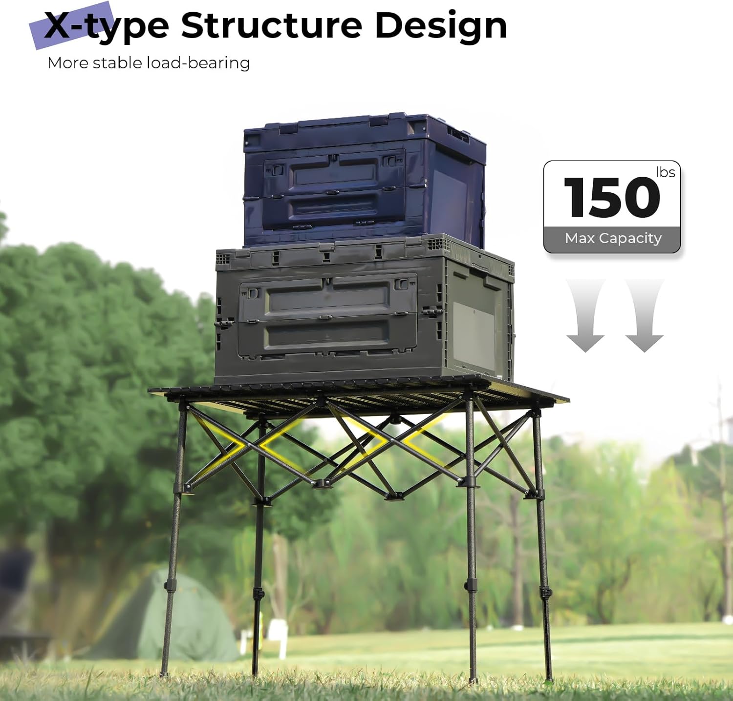 Folding Portable Camp Table Al - огляд і ціна Outdoor Furniture Europe