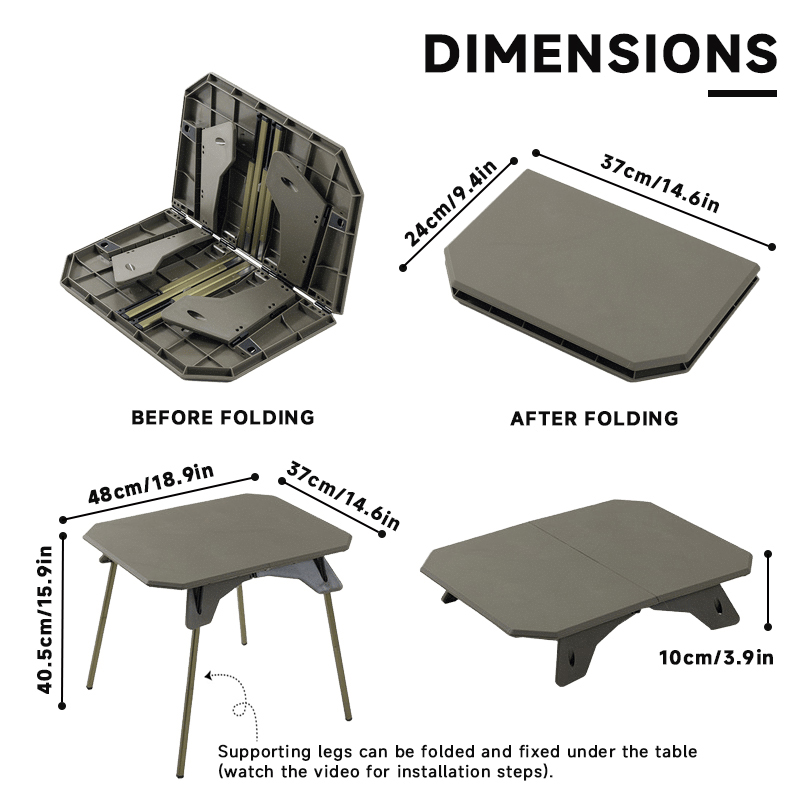 WESTTUNE Outdoor Camping Table - огляд і ціна Outdoor Furniture Australia