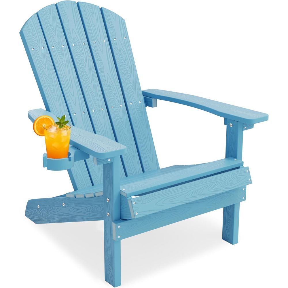 Adirondack Chair with Cup Hold - огляд і ціна Adirondack Chair Wood