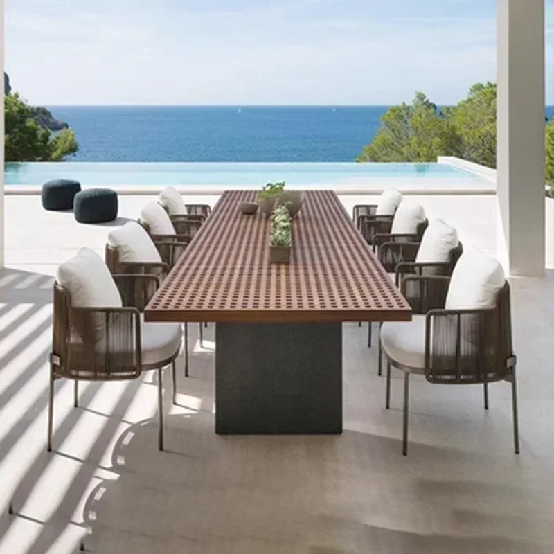 Wood Waterproof Garden Furnitu - огляд і ціна Outdoor Furniture Italian