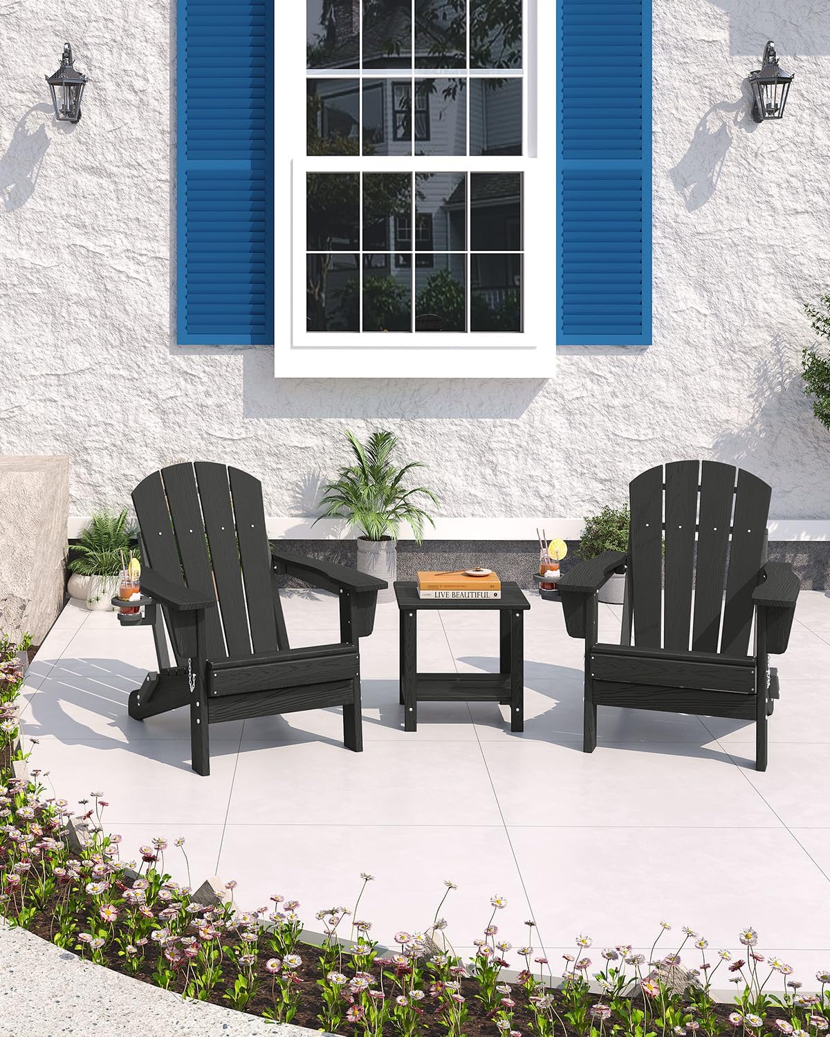 Folding Adirondack Chair HDPE  - огляд і ціна Adirondack Chair Wood