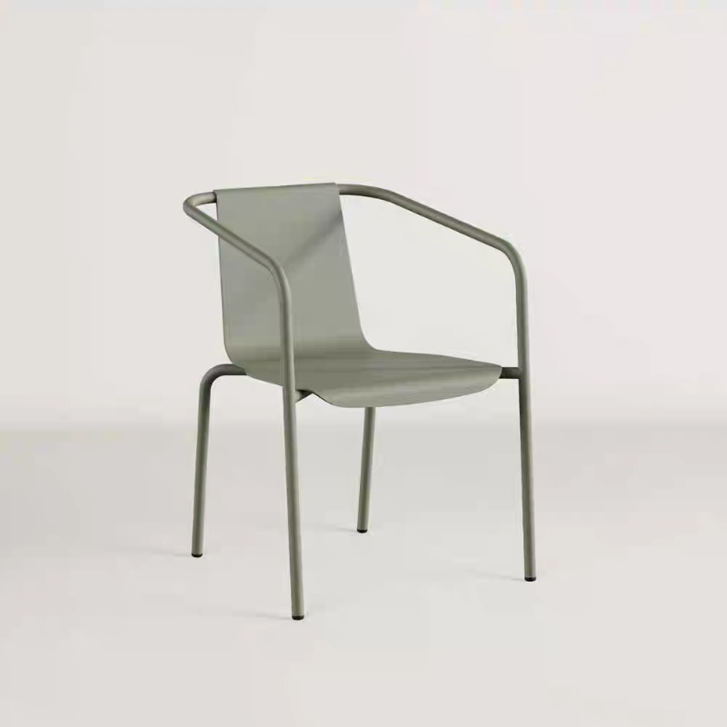 Scandinavian Patio Set Long Ta - огляд і ціна Outdoor Furniture Metal Chairs
