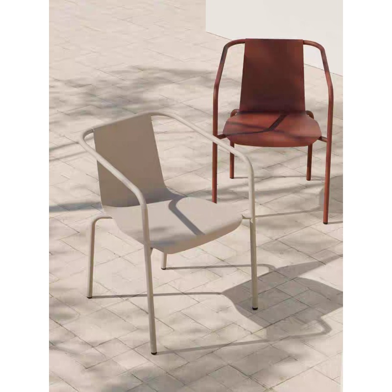 Scandinavian Patio Set Long Ta - огляд і ціна Outdoor Furniture Metal Chairs