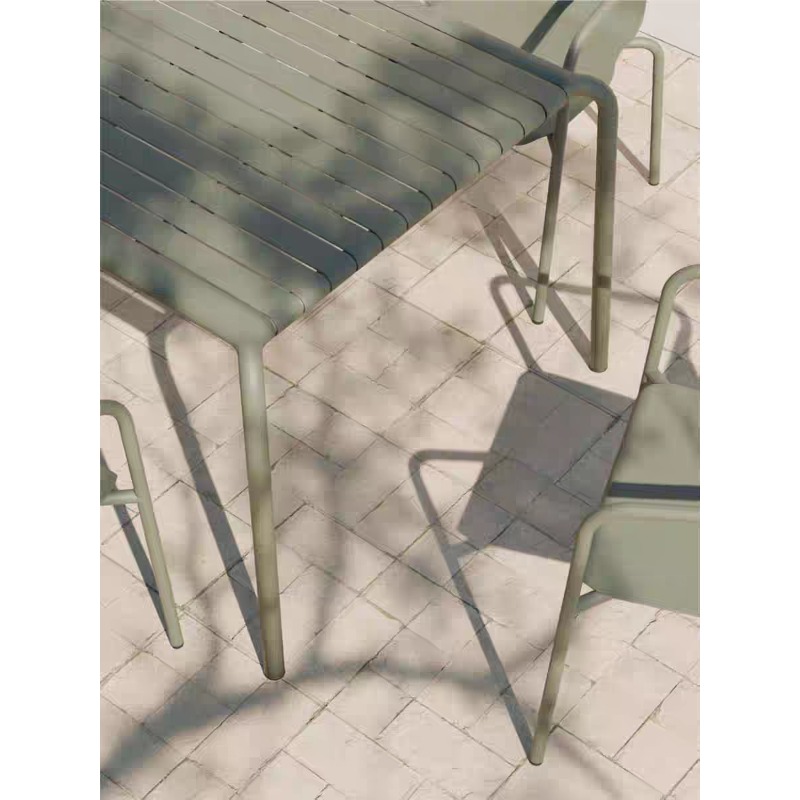 Scandinavian Patio Set Long Ta - огляд і ціна Outdoor Furniture Metal Chairs