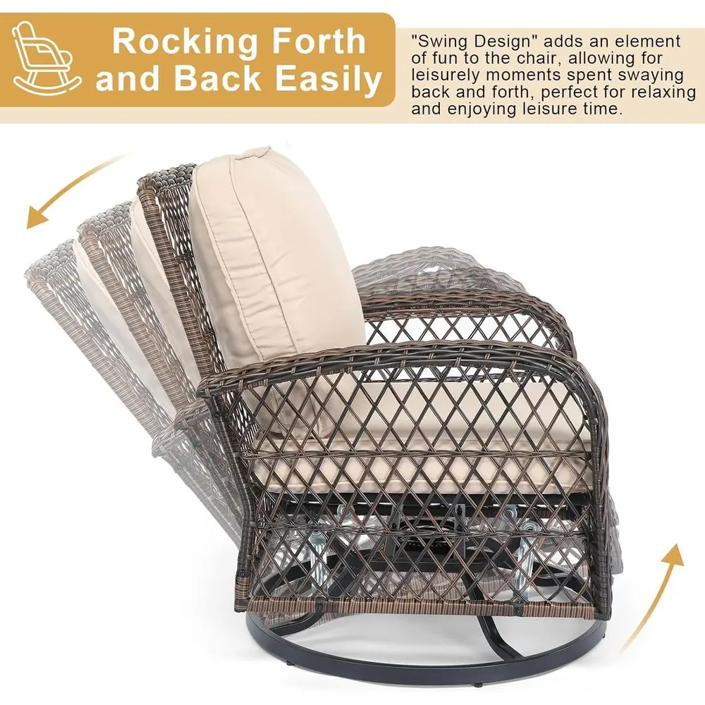 3-Piece Patio Furniture Set, S - огляд і ціна Outdoor Furniture Metal Chairs
