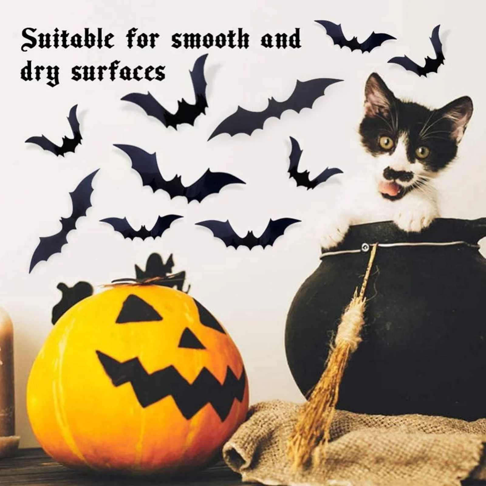 Black Bat Silhouette Halloween - огляд і ціна Outdoor Furniture Europe