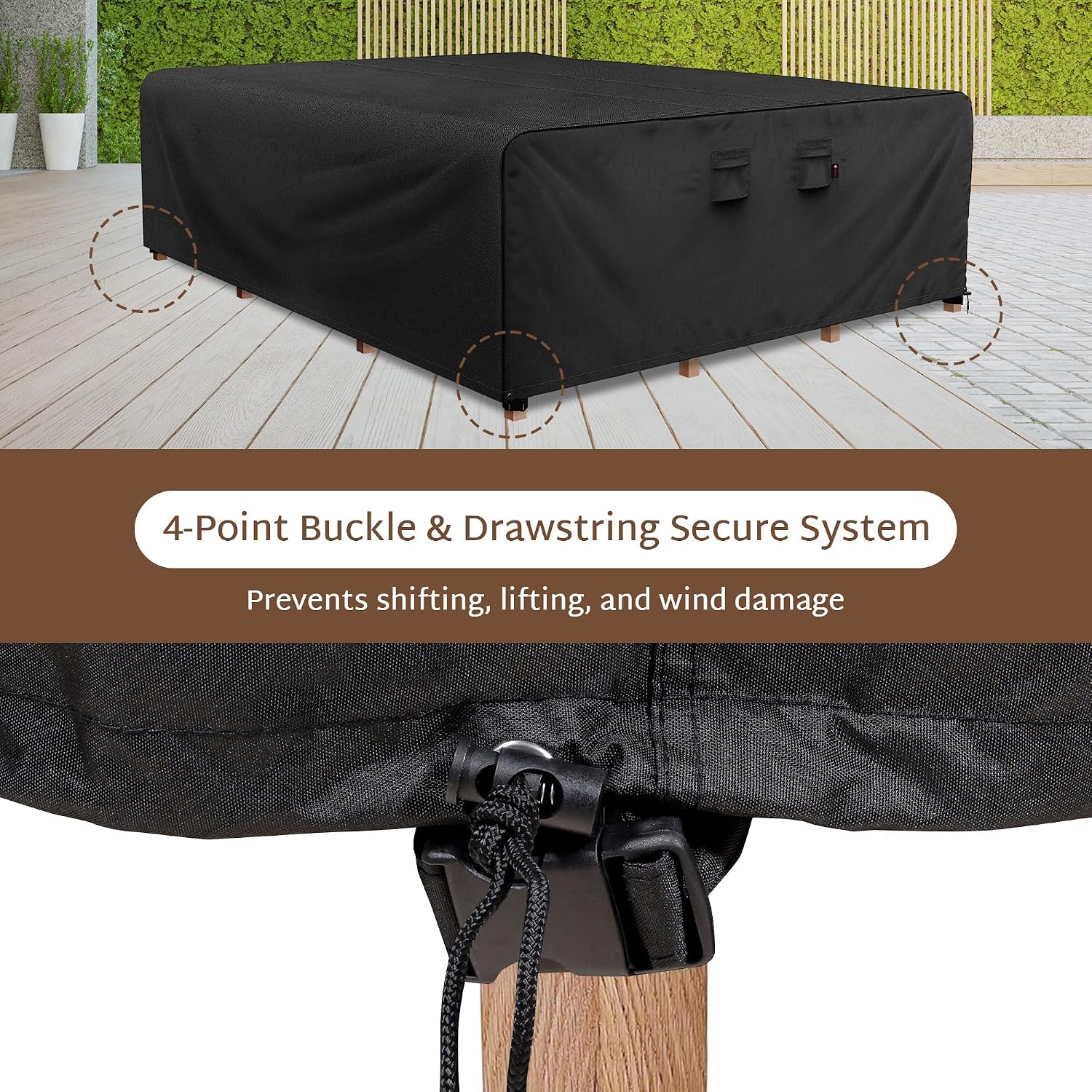 Rectangular 600D Heavy-Duty Ou - огляд і ціна Outdoor Furniture Heavy