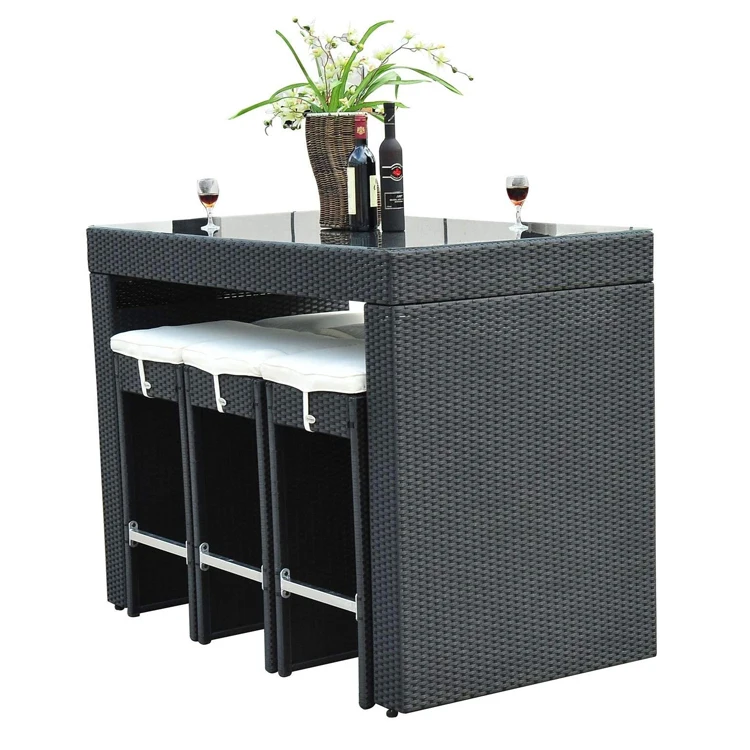 7pcs Rattan Bar Set Garden Wic - огляд і ціна Outdoor Furniture Europe