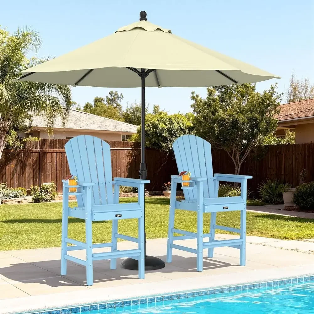 Set of 2 Weather-Resistant Pla - огляд і ціна Adirondack Chair Wood