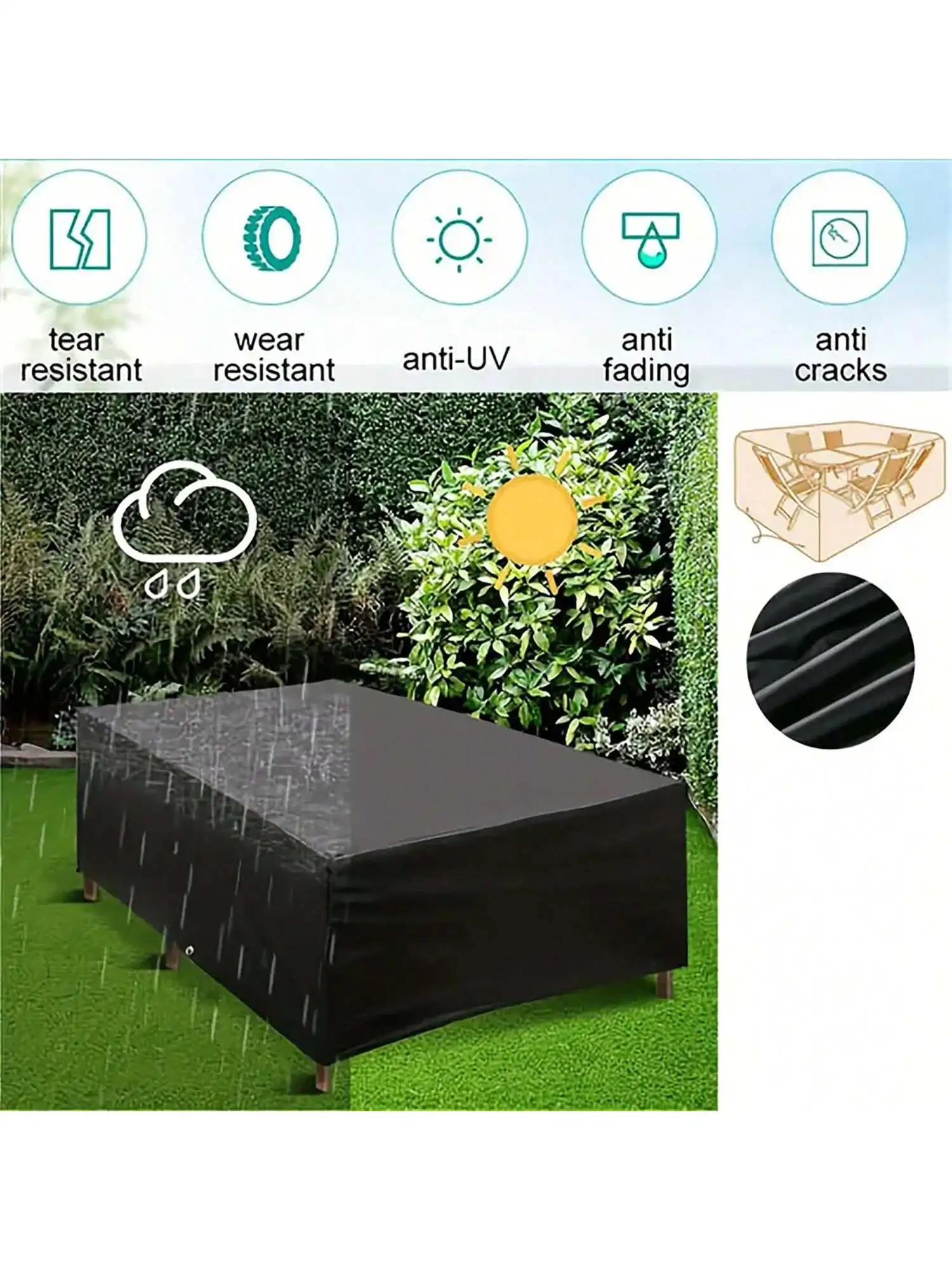 Multi-Size Outdoor Patio Garde - огляд і ціна Outdoor Furniture Design