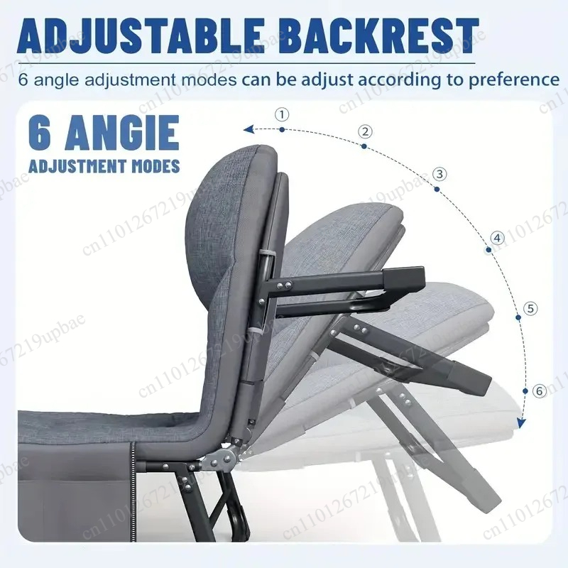 Portable Folding Sleeping Bed  - огляд і ціна Outdoor Furniture Metal Chairs
