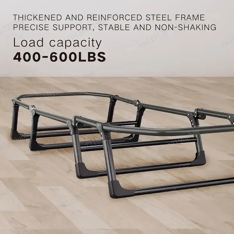 Portable Folding Sleeping Bed  - огляд і ціна Outdoor Furniture Metal Chairs