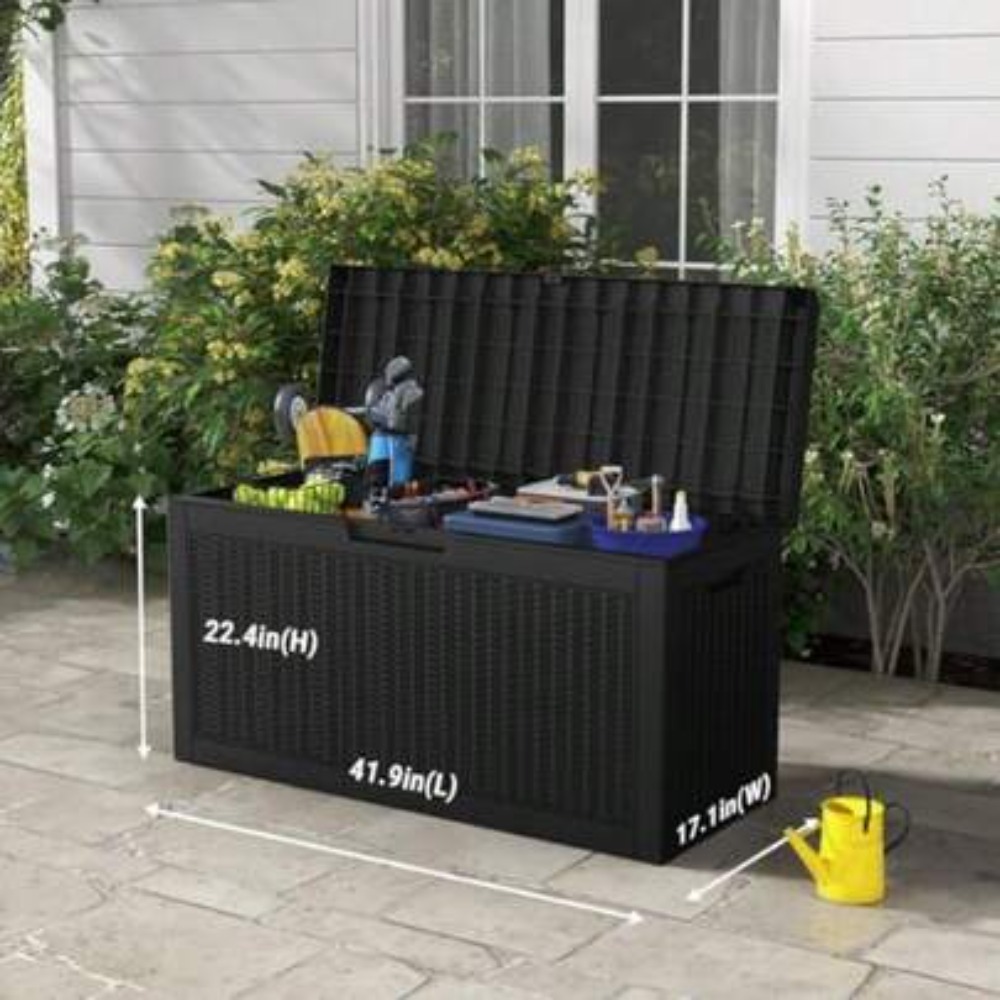 Outdoor Storage Box Deck Box W - огляд і ціна Outdoor Furniture Patio