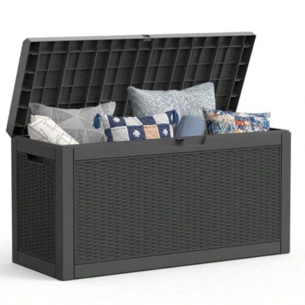 Outdoor Storage Box Deck Box W - огляд і ціна Outdoor Furniture Patio