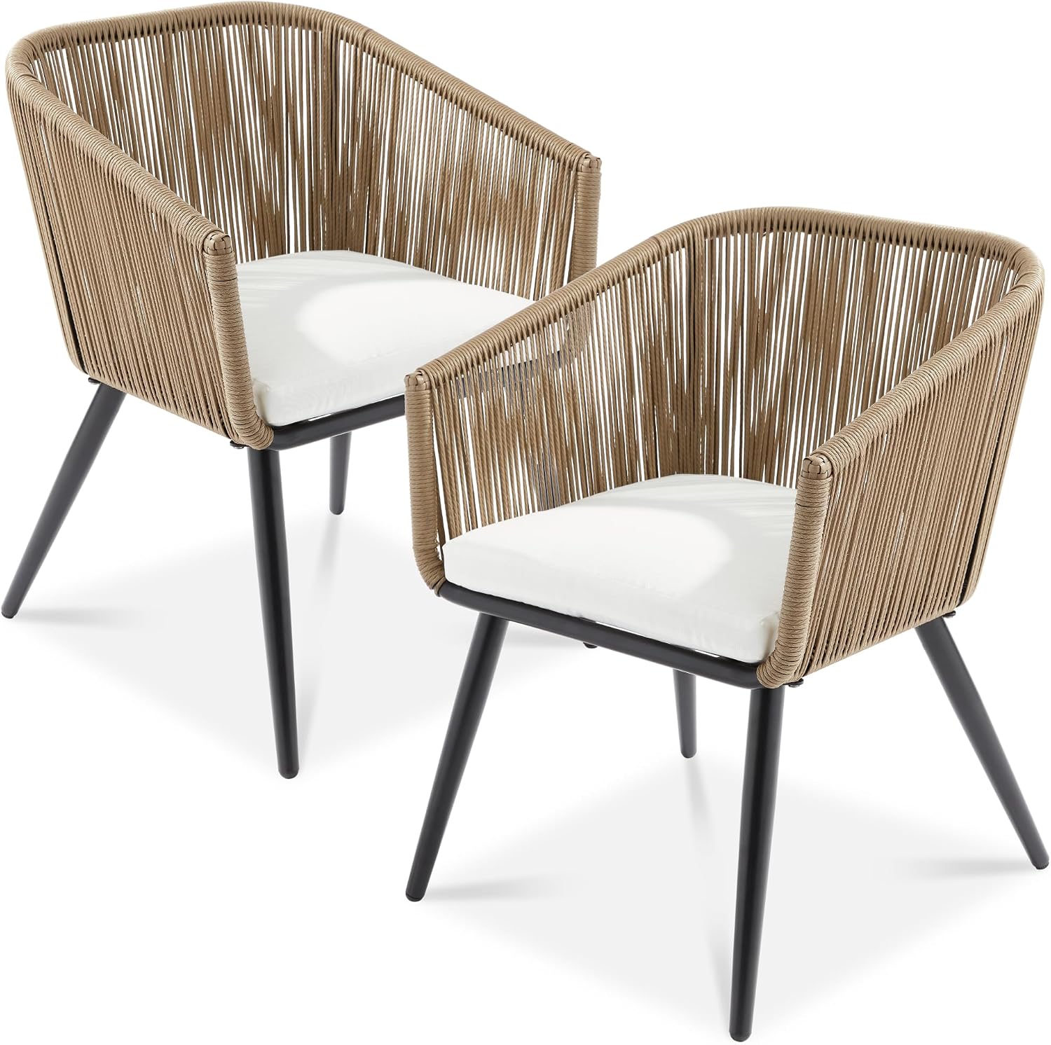 Outdoor Rattan Patio Dining Ch - огляд і ціна Outdoor Furniture Metal Chairs