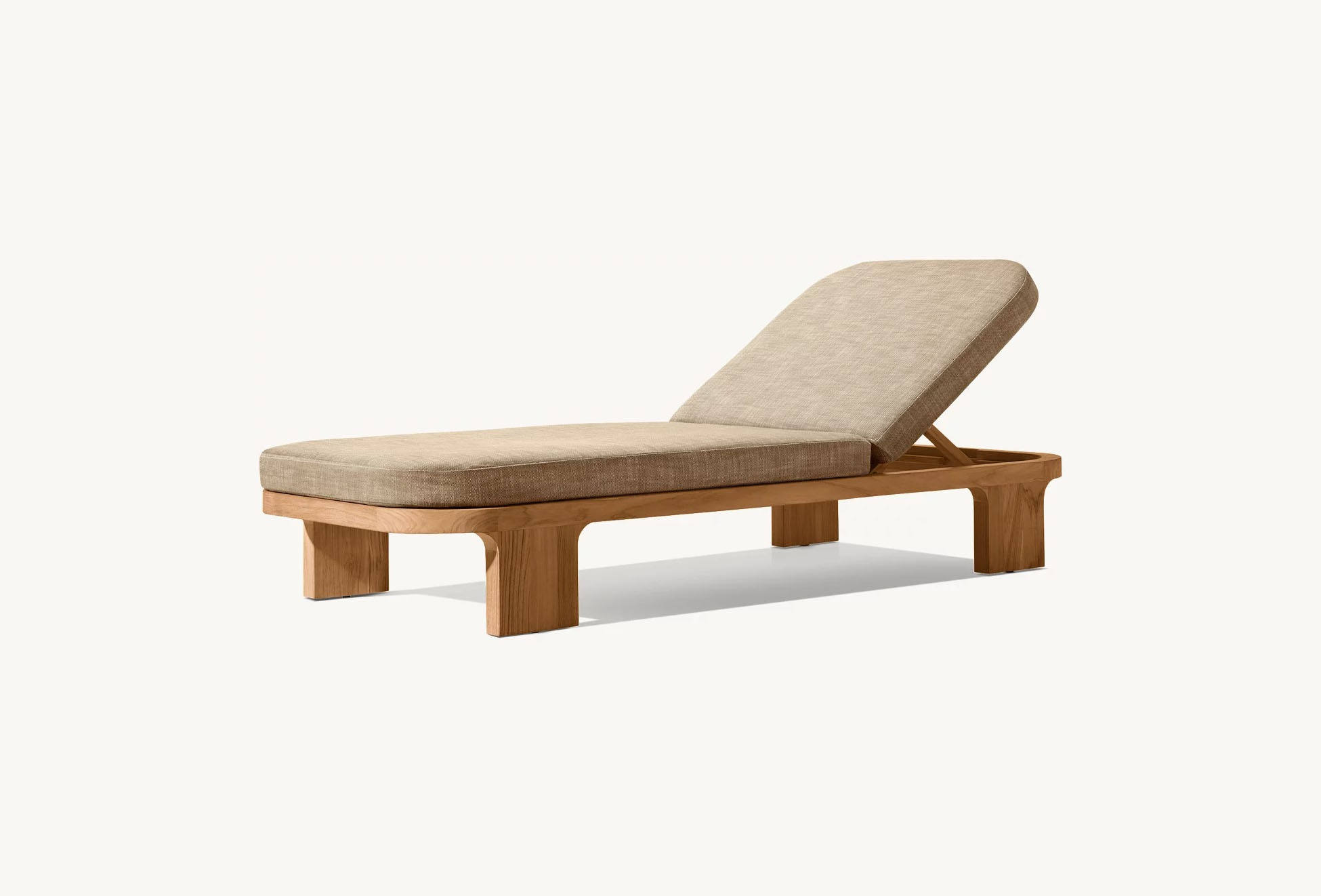 Custom Teak Wood Patio Lounger - огляд і ціна Outdoor Furniture Europe