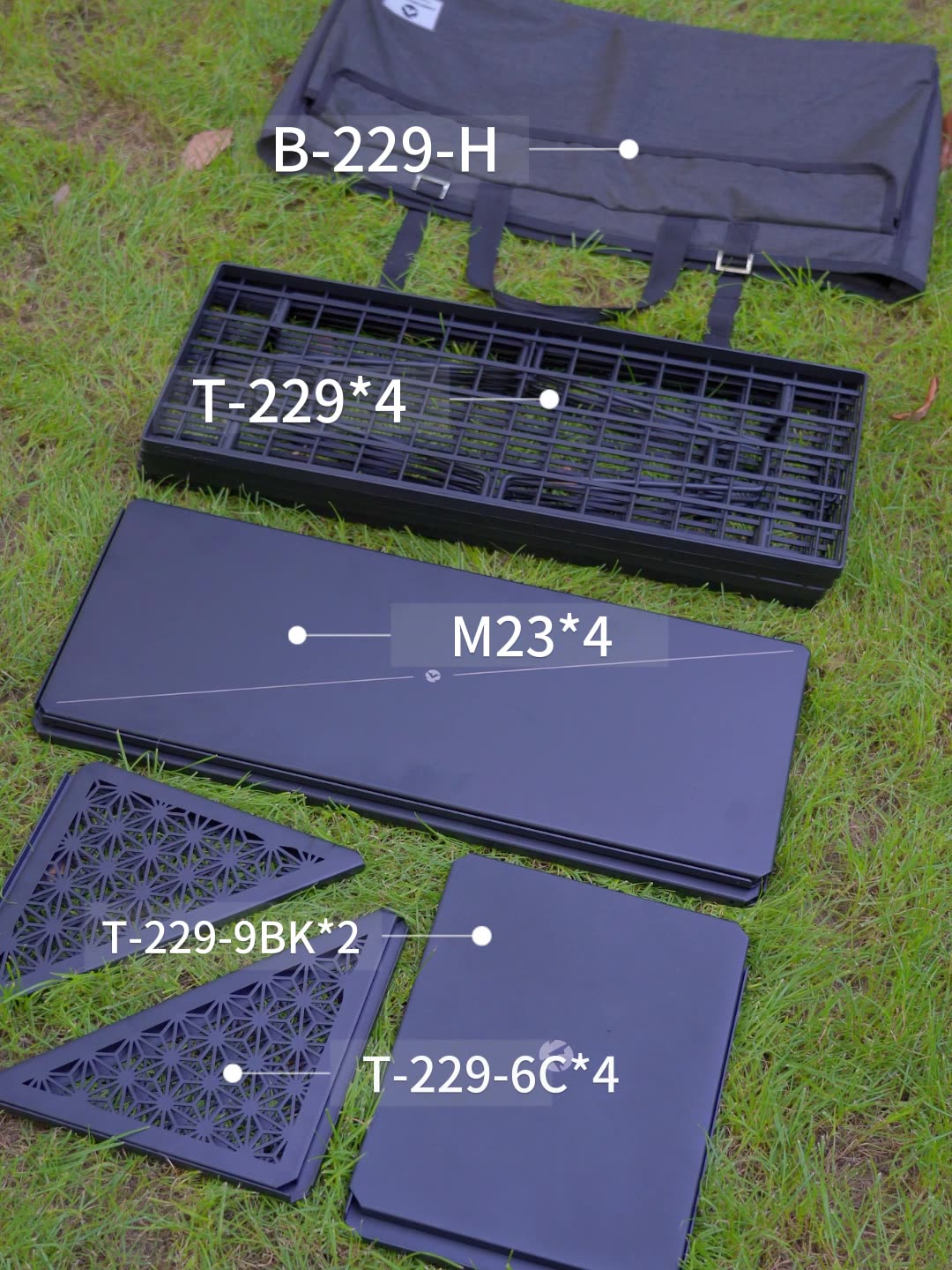 CAMPINGMOON T-229-9BK-2P two-p - огляд і ціна Outdoor Furniture Australia