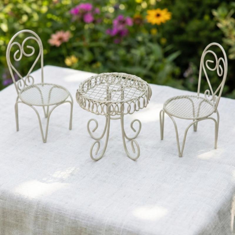 1/3Pcs Dollhouse Garden Displa - огляд і ціна Outdoor Furniture Design