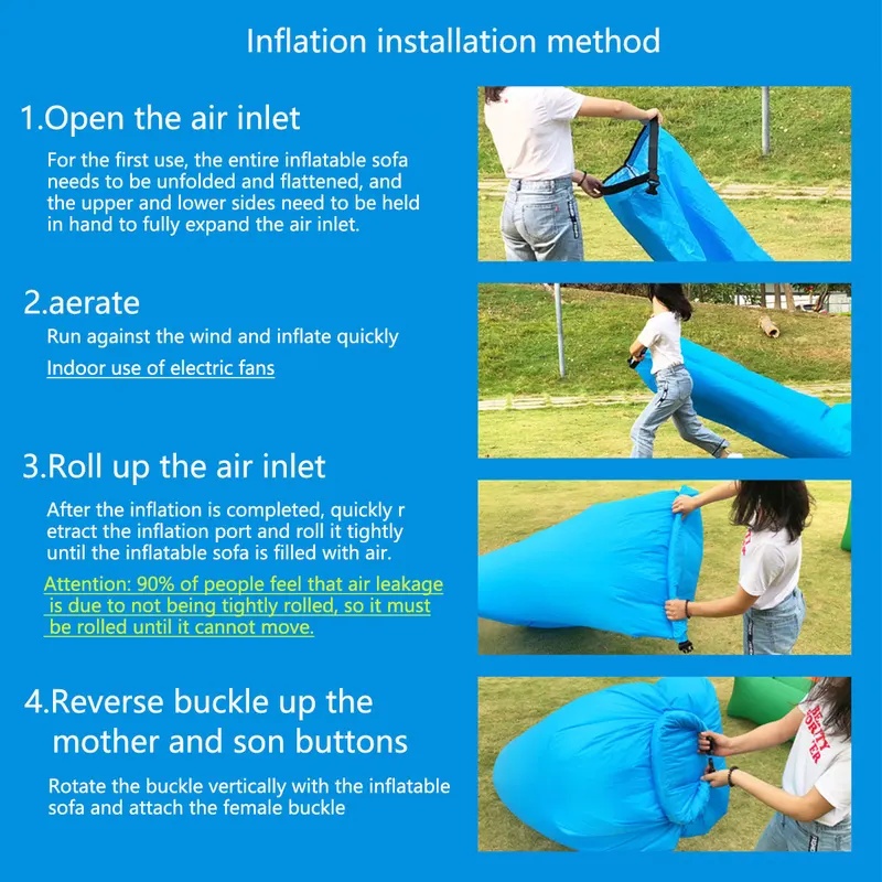 Portable Inflatable Sofa Loung - огляд і ціна Outdoor Furniture Weatherproof