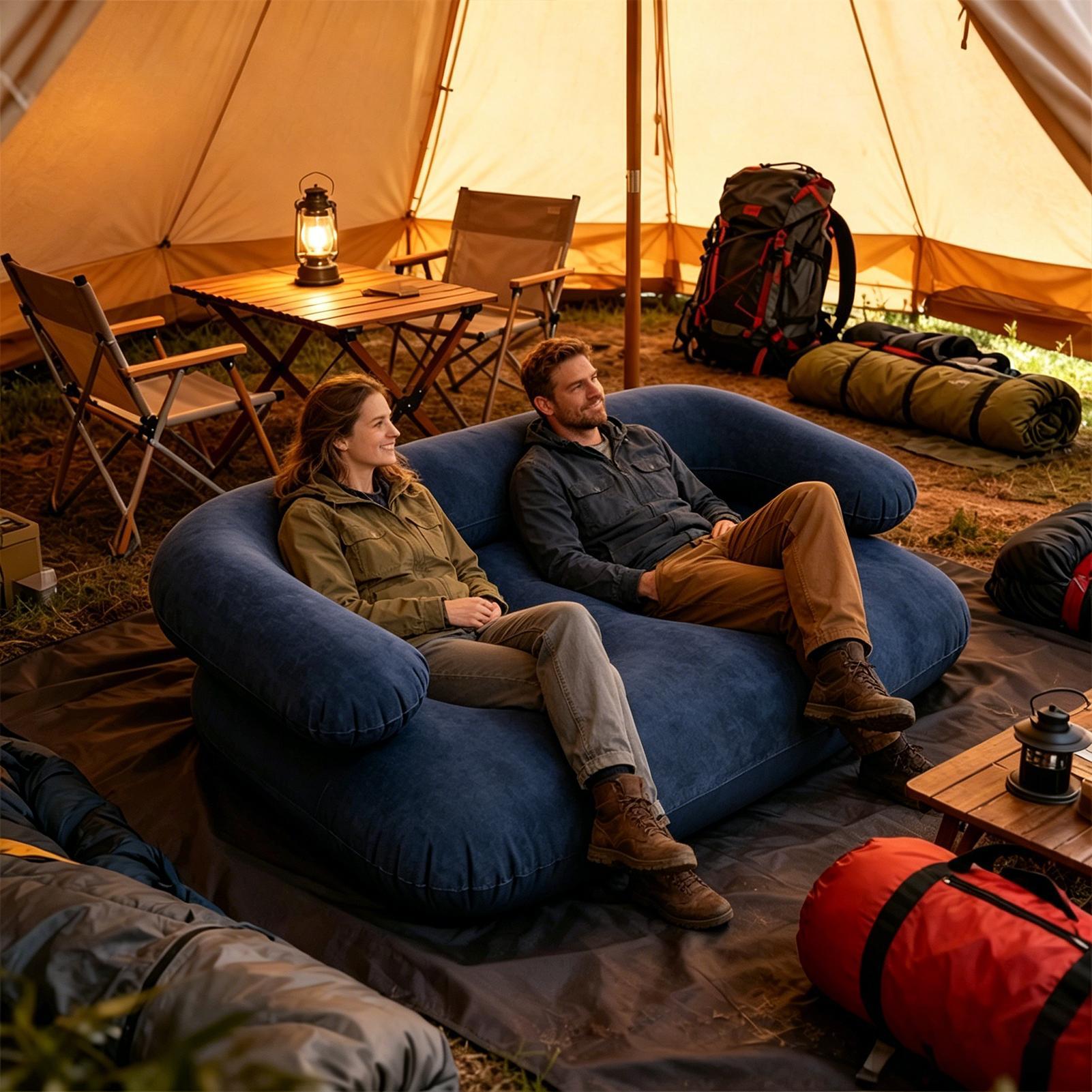 Inflatable Couch for Camping I - огляд і ціна Outdoor Furniture Europe