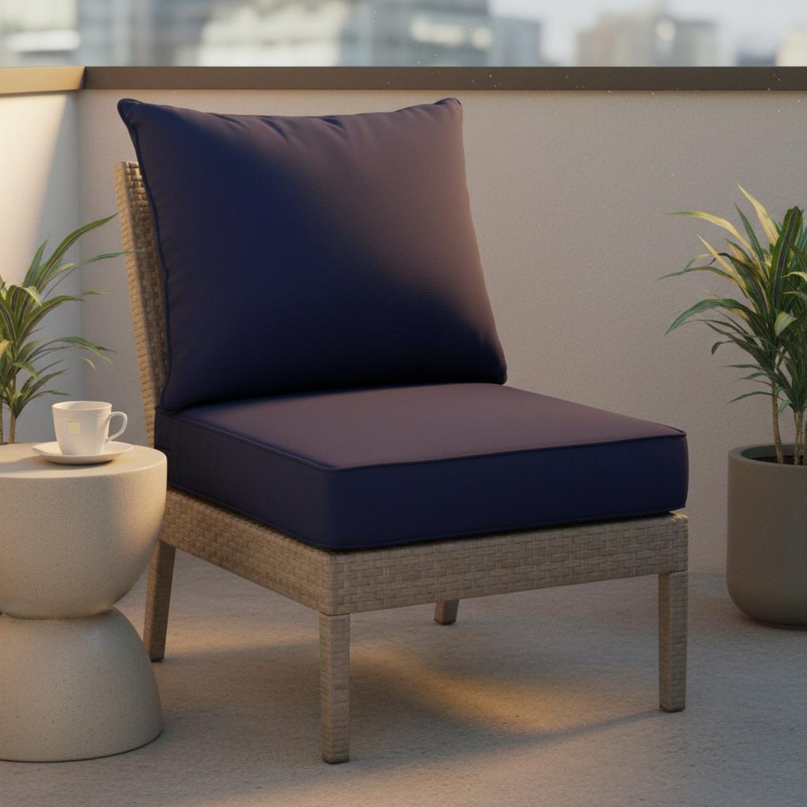 Patio Chair Pad Hidden Closure - огляд і ціна Outdoor Furniture Fabric