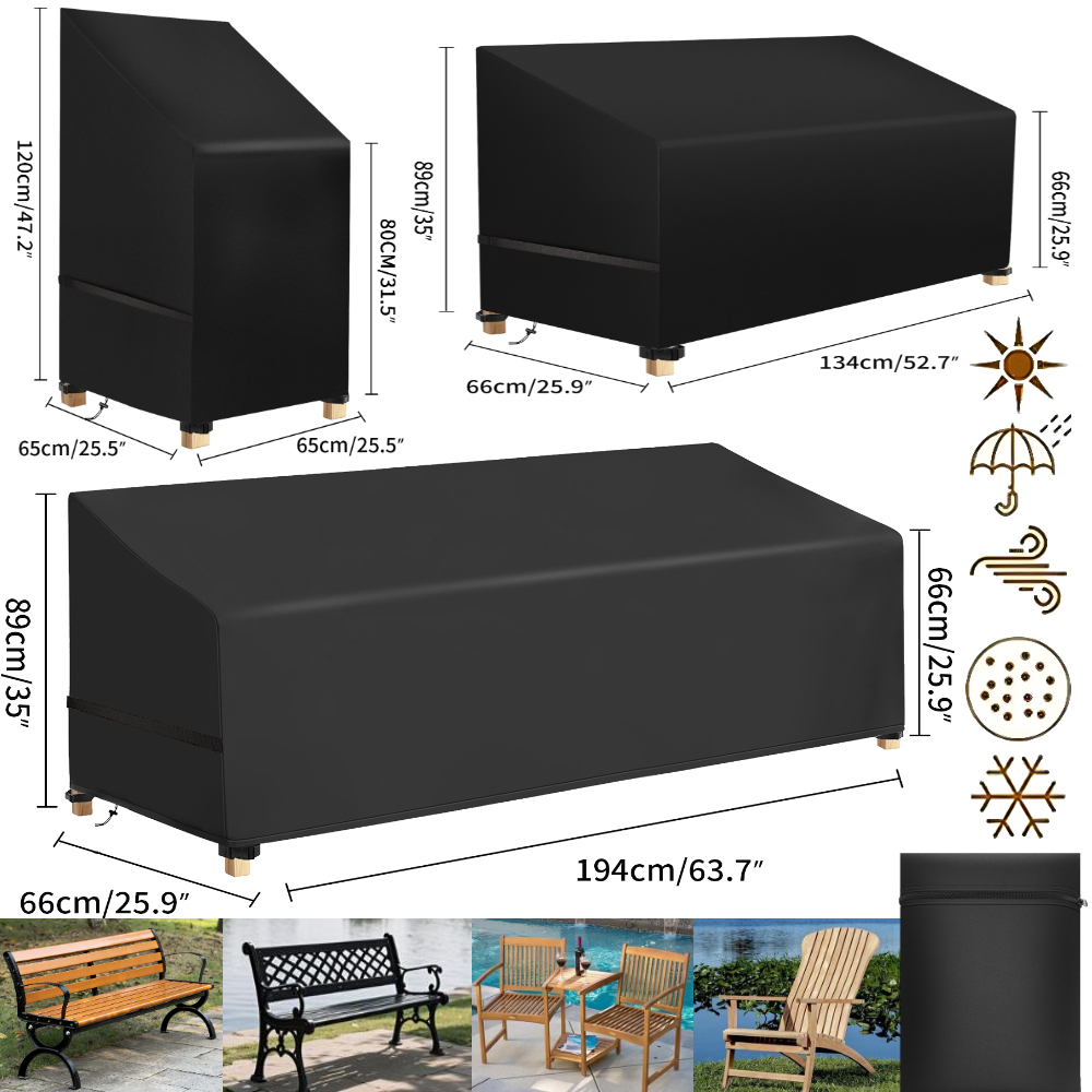 Waterproof Patio Chair Dust Co - огляд і ціна Outdoor Furniture Fabric Waterproof