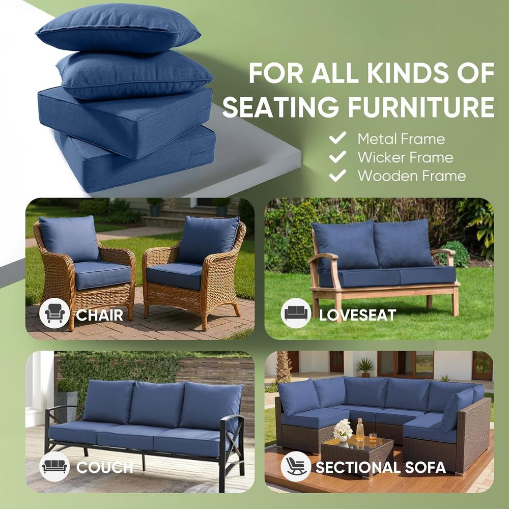 Outdoor Furniture Cushions, 6  - огляд і ціна Outdoor Furniture Fabric